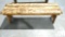 4.5' TREATED WOOD BENCH
