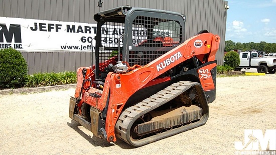 2017 KUBOTA SVL75-2 MULTI TERRAIN LOADER SN: 29980