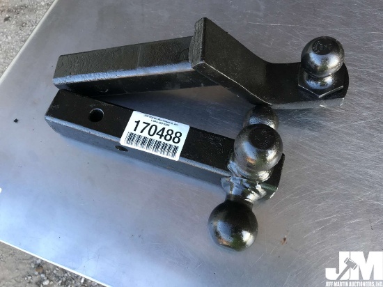 TRI BALL RECEIVER HITCH AND 2" BALL RECEIVER HITCH