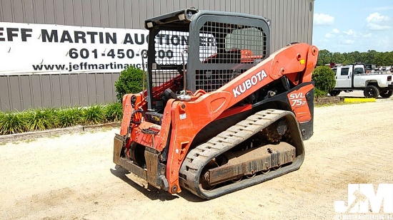 2017 KUBOTA SVL75-2 MULTI TERRAIN LOADER SN: 28712