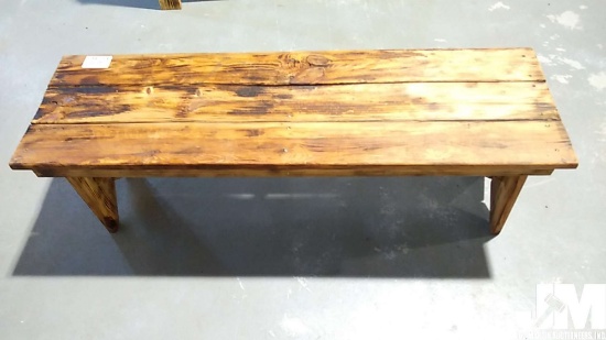 4.5' TREATED WOOD BENCH