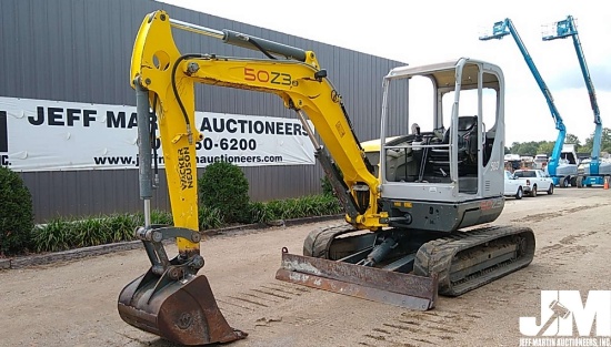 WACKER NUESON 50Z3 MINI EXCAVATOR SN: 4CPAL00329