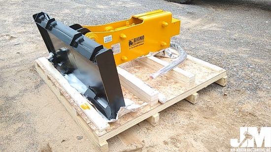 (UNUSED) RHINO RH-68 SN: CA46483 HYDRAULIC HAMMER