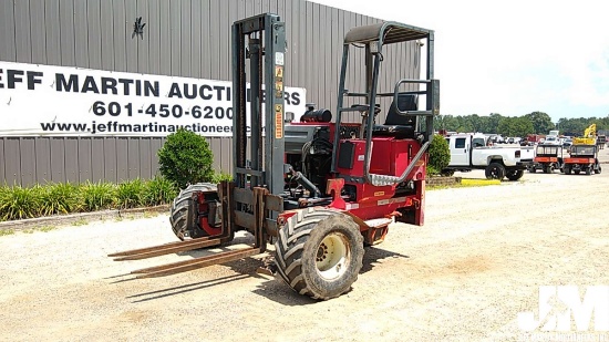 2002 MOFFETT M5500 PIGGYBACK FORKLIFT SN: A47121
