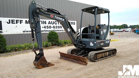 2014 TEREX TC37 MINI EXCAVATOR SN: 371018