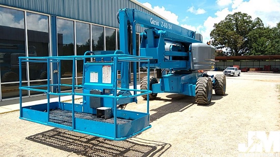 2012 GENIE Z60/34 60' ARTICULATED BOOM LIFT SN: Z6012-11881