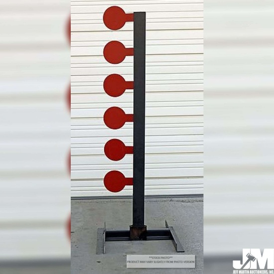 (UNUSED) .22 CAL AR500 DUELING TREE SHOOTING TARGET