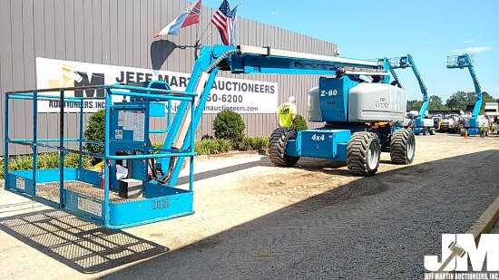 2010 GENIE Z80/60 80' 4X4 ARTICULATED BOOM LIFT SN: Z8010-2621