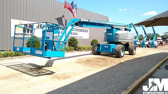 2010 GENIE Z80/60 80' 4X4 ARTICULATED BOOM LIFT SN: Z8010-2619