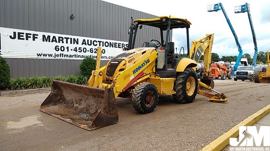 2007 KOMATSU WB142-5 4X4 LOADER BACKHOE SN: KMTWB022K36A13014