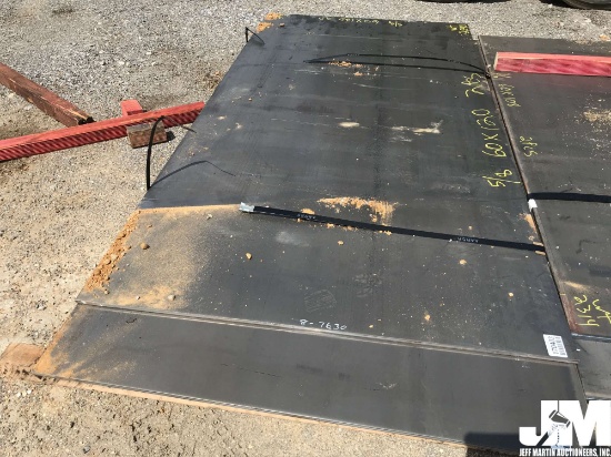 5/8" THICK, 60"X120" ROAD PLATE