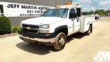 2007 CHEVROLET SILVERADO 3500 S/A UTILITY TRUCK VIN: 1GBJC34U27E190928