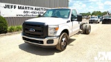 2013 FORD F-350XL SD SINGLE AXLE VIN: 1FDRF3G67DEA05394 CAB & CHASSIS