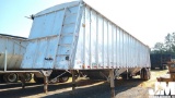 1996 MERRITT 43X96X80XBX2XGS HOPPER BOTTOM TRAILER VIN: 1MT2P4325TH009752