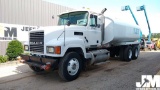 2002 MACK CH613 TANDEM AXLE WATER TRUCK VIN: 1M1AA18Y62W147537