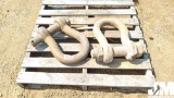QTY OF (2) 75 TON SHACKLES