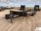 2008 INTERSTATE TRAILERS, INC. TAG A LONG EQUIPMENT TRAILER VIN: 1JK0DT2028M009860