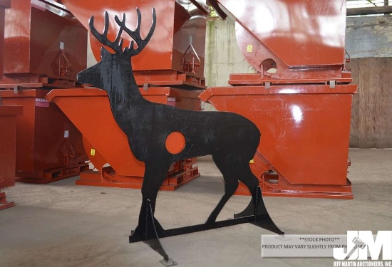 (UNUSED) AR500 3/8" STEEL DEER SHOOTING TARGET