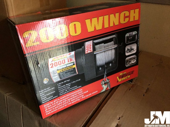 (UNUSED) 2000 LB ELECTRIC WINCH