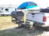 TAIL GATE KIT, KINGSFORD CHARCOAL BARBECUE GRILL W/ LUGGAGE RACK,