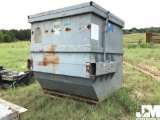 SP INDUSTRIES, COMMERICAL TRASH DUMPSTER, MODEL FC-800-13 W/ COMMERCIAL STATIONARY