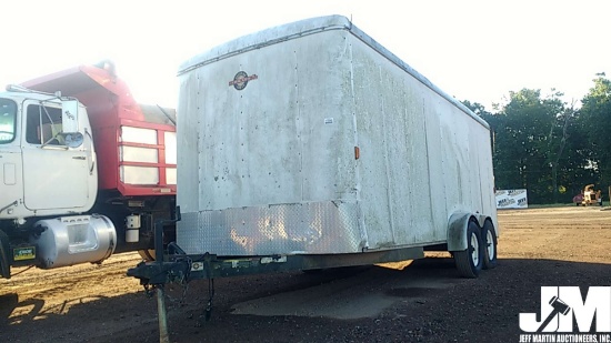 2006 CARRY ON CARGO TRAILER UTILITY TRAILER 7'X18' VIN: 4YMCL18216G055991