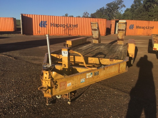 1996 BELSHE T1 TAG A LONG EQUIPMENT TRAILER VIN: 16JF01427T1028313