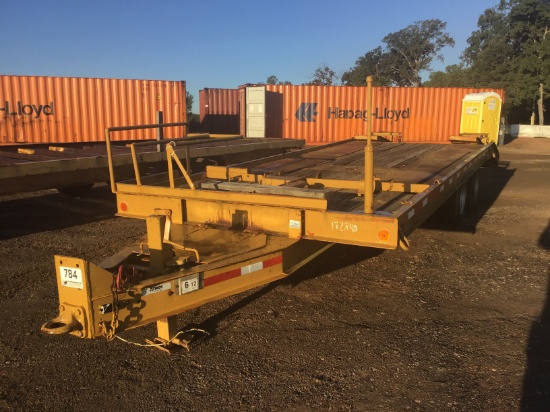 1989 BAME TAG A LONG EQUIPMENT TRAILER VIN: 1B95D0928KS026021