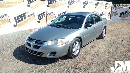 2005 DODGE STRATUS VIN: 1B3EL46R65N674014 SEDAN