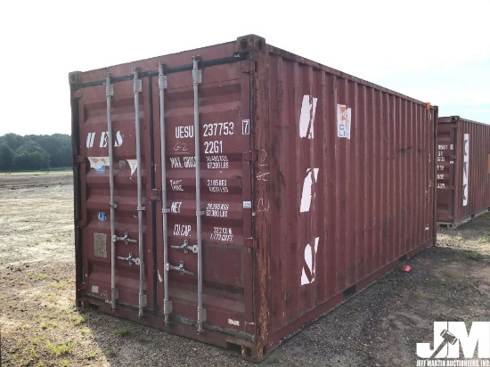 20' CONTAINER SN: UESU2377537