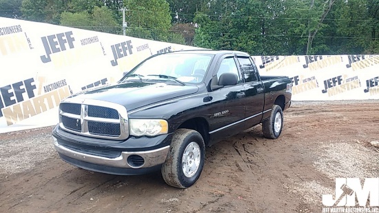 2004 DODGE RAM 1500 CREW CAB 4X4 PICKUP VIN: 1D7HU18NX4S787455