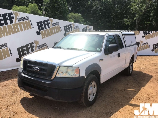 2007 FORD F-150XL EXTENDED CAB PICKUP VIN: 1FTPX12V87NA80279