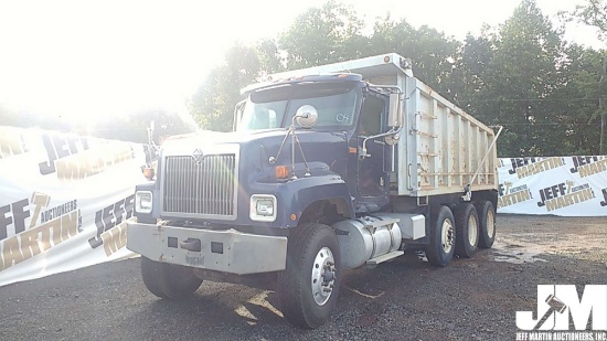 2004 INTERNATIONAL DF557 TRI-AXLE DUMP TRUCK VIN: 1HTXLAXT44J092678
