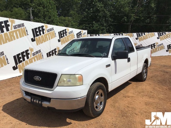 2005 FORD F-150XLT EXTENDED CAB PICKUP VIN: 1FTRX12W95NB61130