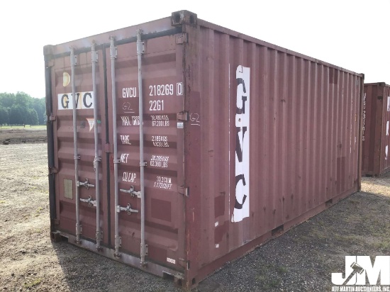 20' CONTAINER SN: GVCU218269-0