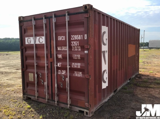 20' CONTAINER SN: GVCU2285810