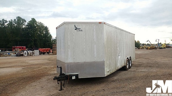 2009 LARK UNITED MANUFACTURING VX8X24TA ENCLOSED TRAILER 8'X24' VIN: 5RTBE24209D013207