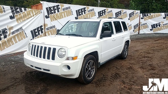 2010 JEEP PATRIOT VIN: 1J4NF2GB3AD510743