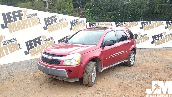 2005 CHEVY EQUINOX LT AWD VIN: 2CND173F156070893 SEDAN