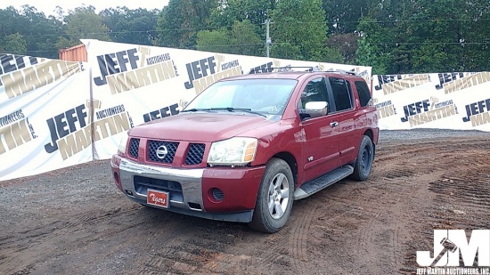 2007 NISSAN ARMADA VIN: 5N1BA08A67N706661 SUV