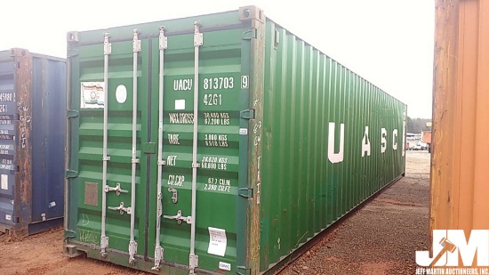 40' CONTAINER SN: UACU8137039
