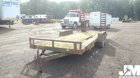 2000 7'X20' EQUIPMENT TRAILER VIN: 5HABA1215Y1010664