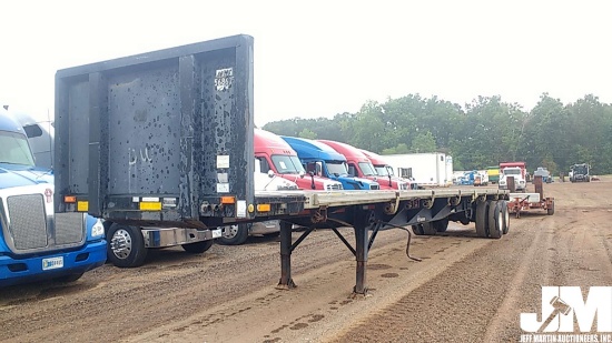 1996 UTILITY TRAILER MANUFACTURER 45'X96" STEEL FLATBED VIN: 1UYFS2457TA033101