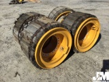 (UNUSED) QTY OF (4) WHEELS, TO FIT VOLVO A35