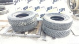 QTY OF (4) 11.00R20 TIRES