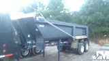 2008 CLEMENT HSBZ420AR 24' STEEL  DUMP TRAILER VIN: 5C2BB24B49M007115