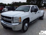 2009 CHEVROLET SILVERADO CREW CAB 4X4 1 TON TRUCK VIN: 1GCJK736X9F164650