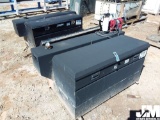 TOOLBOX FUELTANK COMBO WITH FUEL PUMP AND DRIP PAN, 100GAL