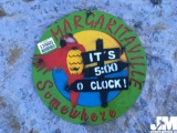 MARGARITAVILLE METAL SIGN