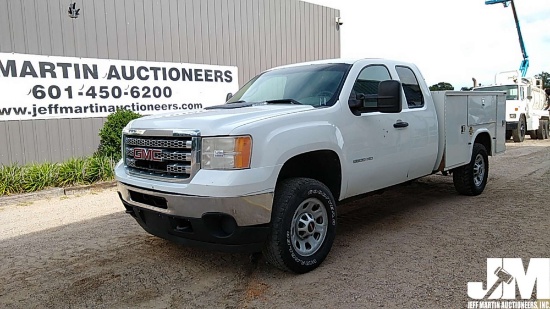 2011 GMC SIERRA 2500HD S/A UTILITY TRUCK VIN: 1GT22ZCG4BZ405793